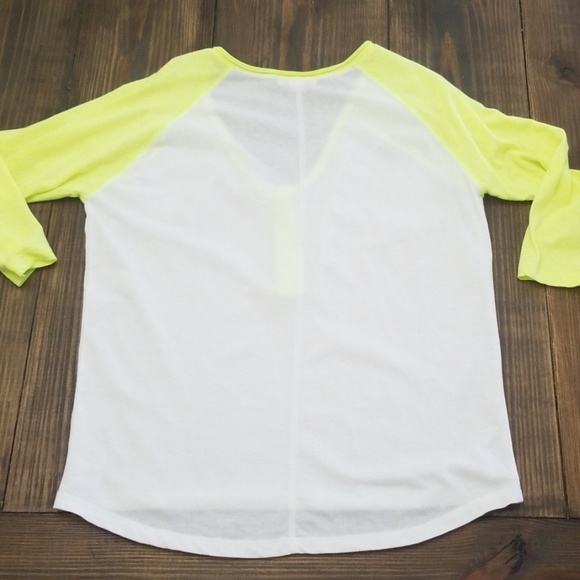 Billabong Neon Baseball Tee Medium - Picture 6 of 6